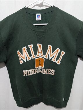 90s USA Miami Hurricanes Sweatshirt